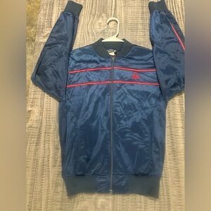 Vtg. 1970's or 80's The Arthur Ashe Collection by Le Coq Sportif Bomber Jacket